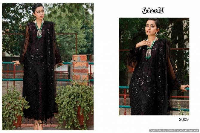 Noor Inlays 2 Georgette Heavy Embroidery Festive Wear Pakistani Salwar Kameez Collection